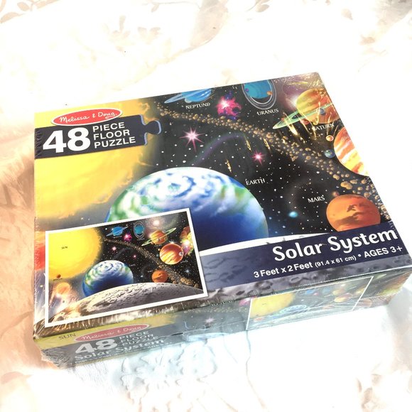 melissa & doug solar system floor puzzle